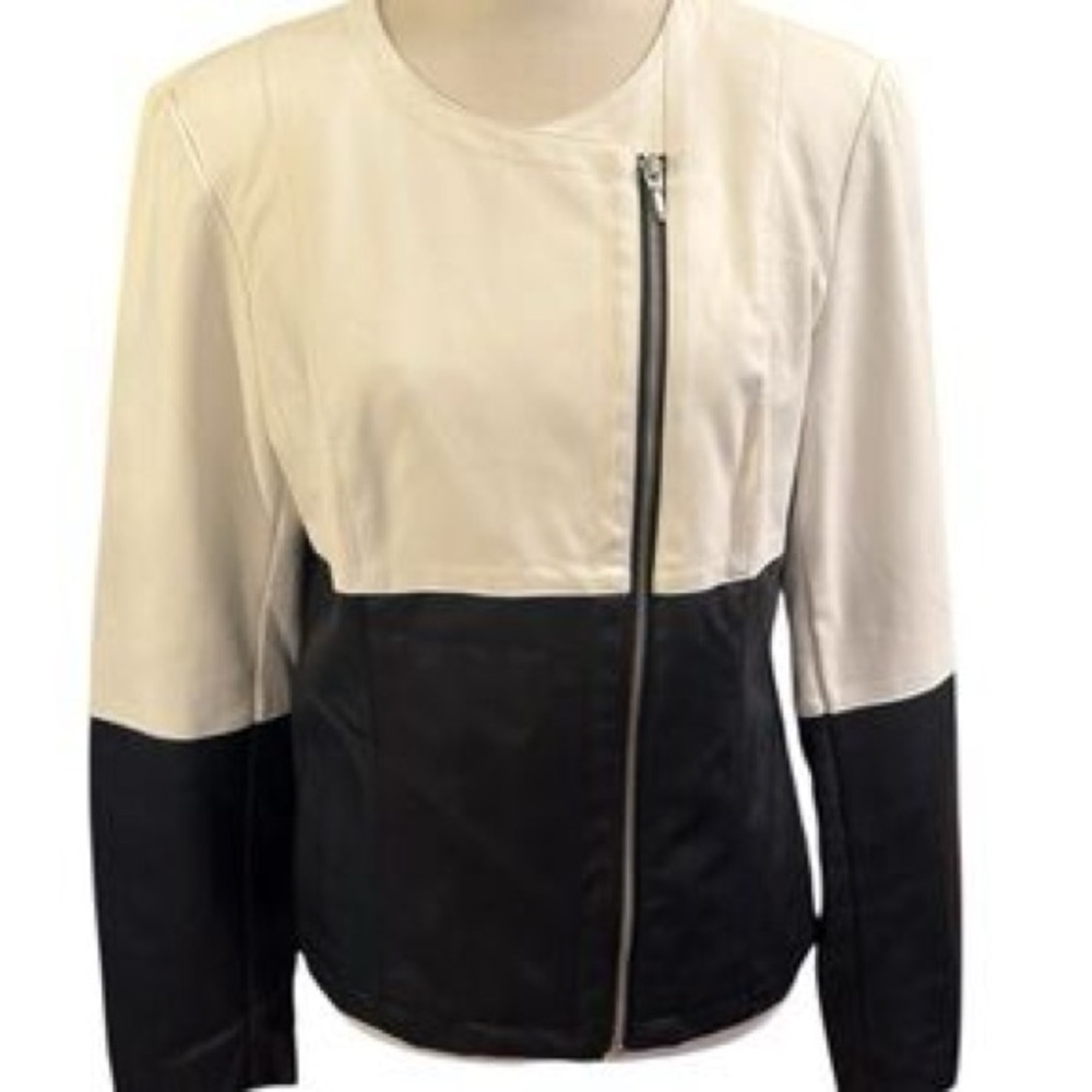 INC Black and White Jacket - Picture 2 of 5